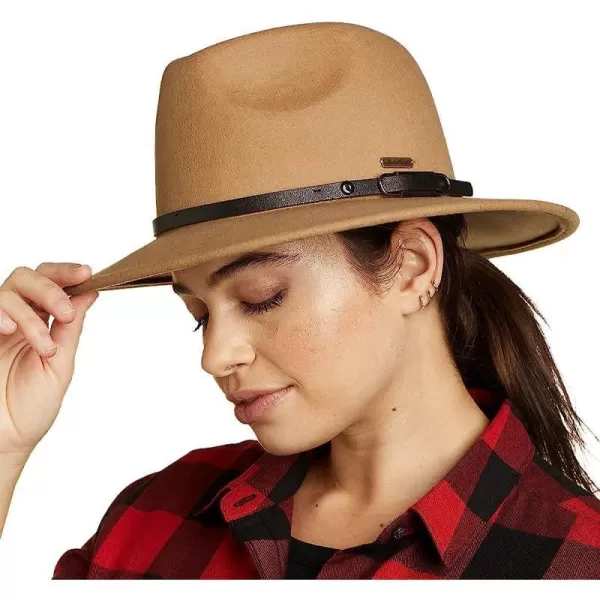 imageEddie Bauer Womens Felt Wide Brim HatHazelnut