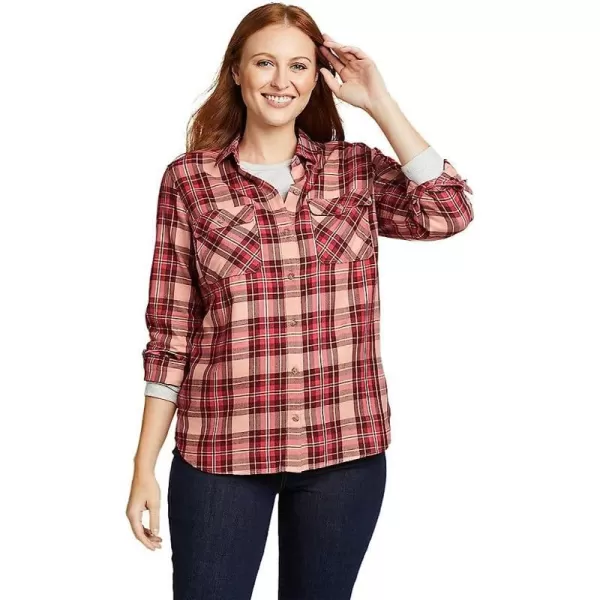 imageEddie Bauer Womens Firelight Flannel ShirtRegular Bayberry