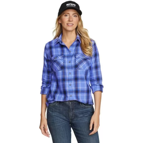 imageEddie Bauer Womens Firelight Flannel ShirtViola