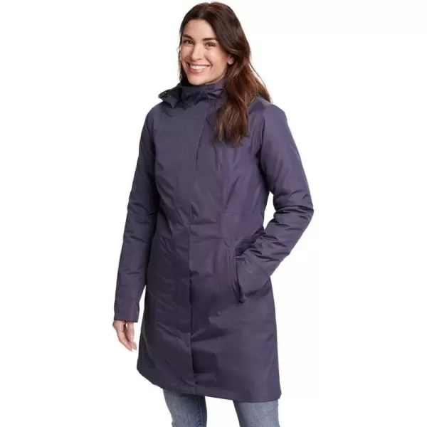 imageEddie Bauer Womens Girl On The Go Insulated Trench CoatDk Mulberry