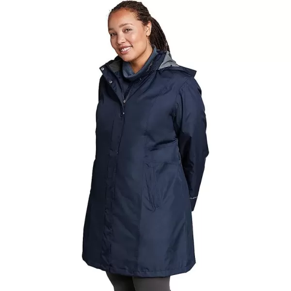 imageEddie Bauer Womens Girl on the Go Trench CoatPlus Twilight