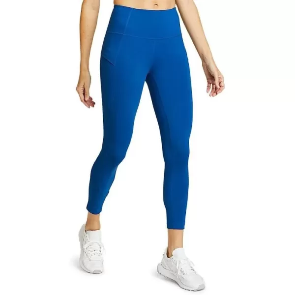 imageEddie Bauer Womens Guide Trex 78Length LeggingsPetite Pacific Blue
