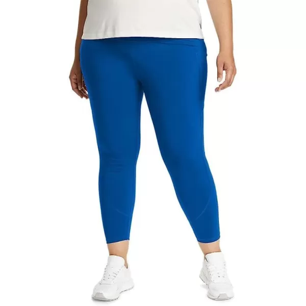 imageEddie Bauer Womens Guide Trex 78Length LeggingsPlus Size Pacific Blue