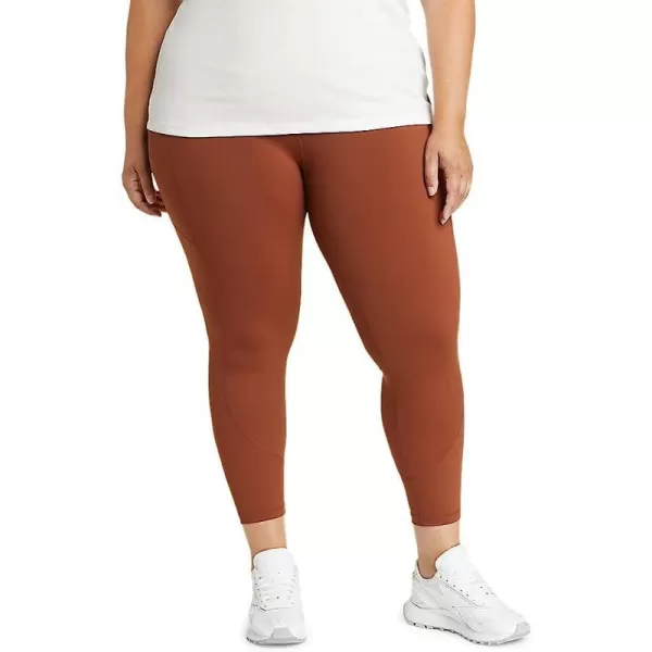 imageEddie Bauer Womens Guide Trex 78Length LeggingsPlus Size Tortoise