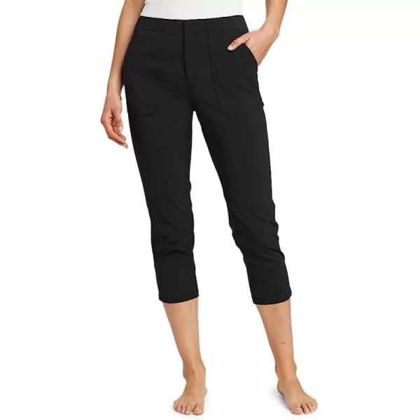 imageEddie Bauer Womens Horizon HighRise Cropped PantsRegular Black