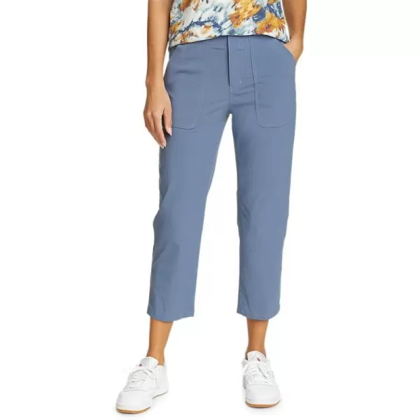 imageEddie Bauer Womens Horizon HighRise Cropped PantsRegular Blue Haze
