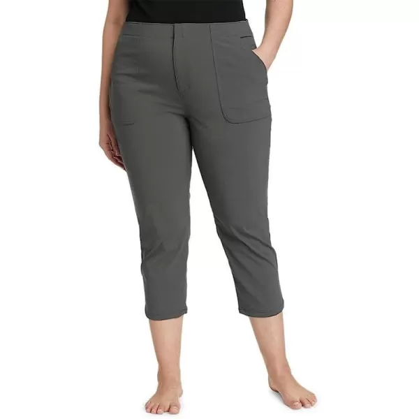 imageEddie Bauer Womens Horizon HighRise Cropped PantsRegular Dark Smoke