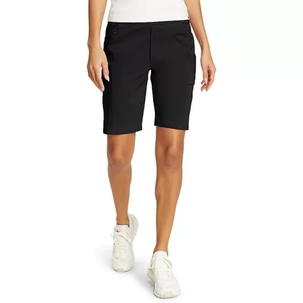 imageEddie Bauer Womens Incline Utility Bermuda ShortsRegular Black