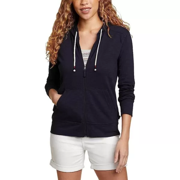 imageEddie Bauer Womens Legend Wash Slub FullZip HoodieAtlantic