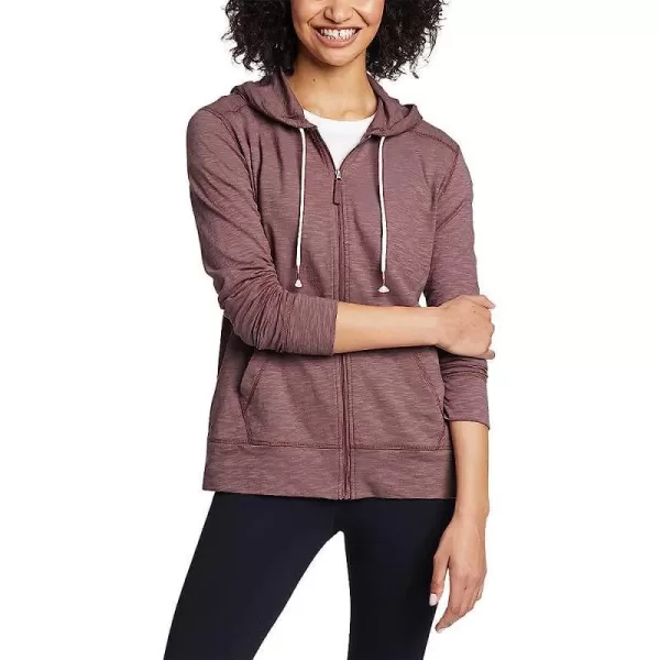 imageEddie Bauer Womens Legend Wash Slub FullZip HoodieDusty Violet