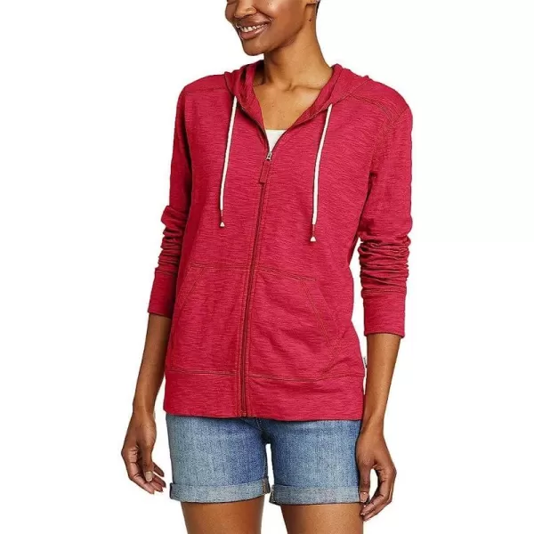 imageEddie Bauer Womens Legend Wash Slub FullZip HoodieScarlet