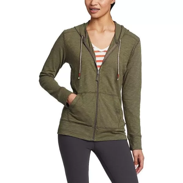 imageEddie Bauer Womens Legend Wash Slub FullZip HoodieSprig