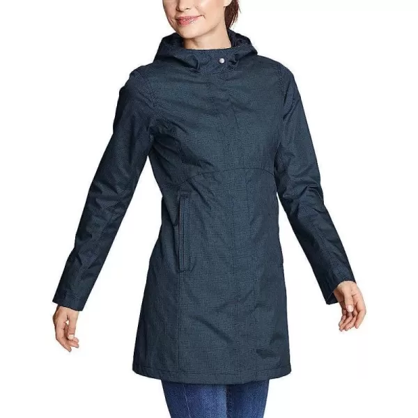 imageEddie Bauer Womens Mackenzie Trench Coat Navy Regular LEddie Bauer Womens Mackenzie Trench Coat Navy Regular L