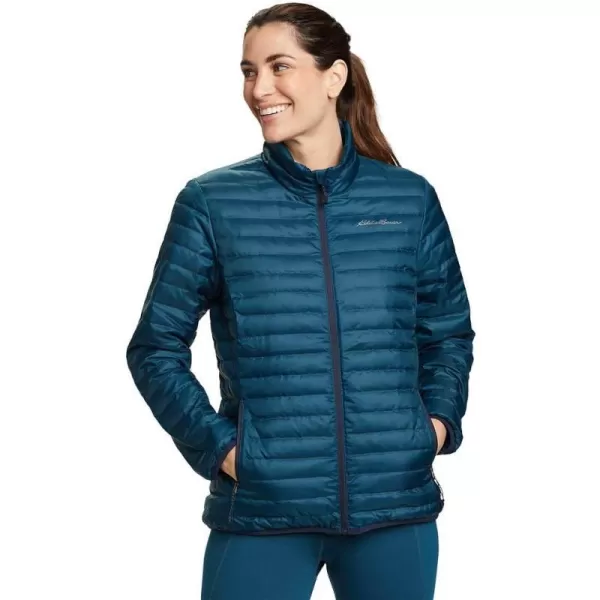 imageEddie Bauer Womens Microlight Down JacketPeacock