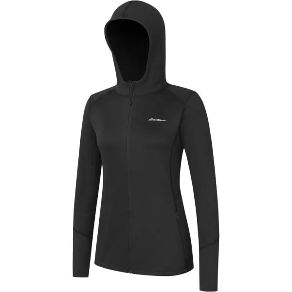 imageEddie Bauer Womens Mini Grid Full Zip HoodieBlack