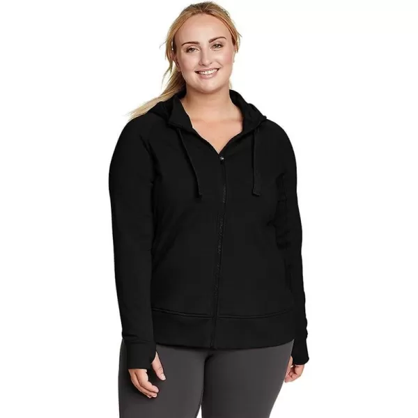 imageEddie Bauer Womens Motion Cozy Camp FullZip SweatshirtPlus Black