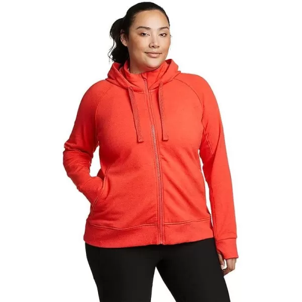 imageEddie Bauer Womens Motion Cozy Camp FullZip SweatshirtPlus Coral