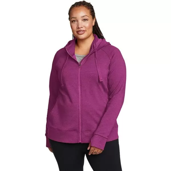 imageEddie Bauer Womens Motion Cozy Camp FullZip SweatshirtPlus Deep Magenta