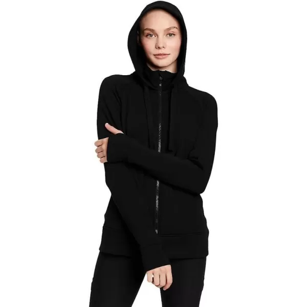 imageEddie Bauer Womens Motion Cozy Camp FullZip SweatshirtRegular Black
