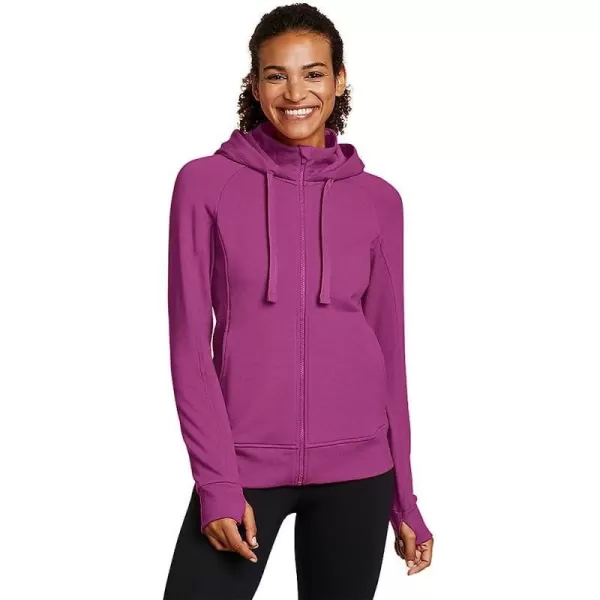imageEddie Bauer Womens Motion Cozy Camp FullZip SweatshirtRegular Deep Magenta