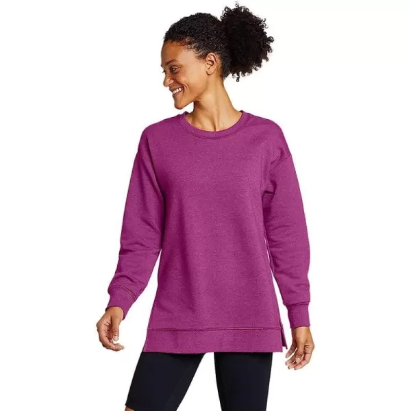 imageEddie Bauer Womens Motion Cozy Camp LongSleeve TunicRegular Deep Magenta