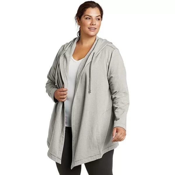 imageEddie Bauer Womens Motion Cozy Camp Open WrapPlus Heather Gray
