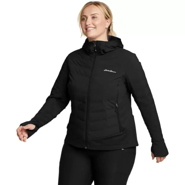 imageEddie Bauer Womens MotionLoft Hybrid Down JacketPlus Black