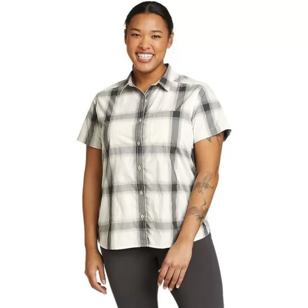 imageEddie Bauer Womens Mountain ShortSleeve ShirtRegular Dove