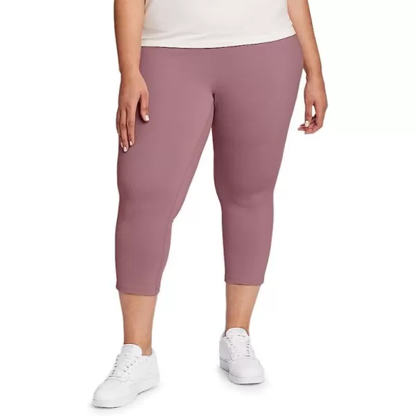 imageEddie Bauer Womens Movement Lux HighRise CaprisPlus Size Dusty Violet