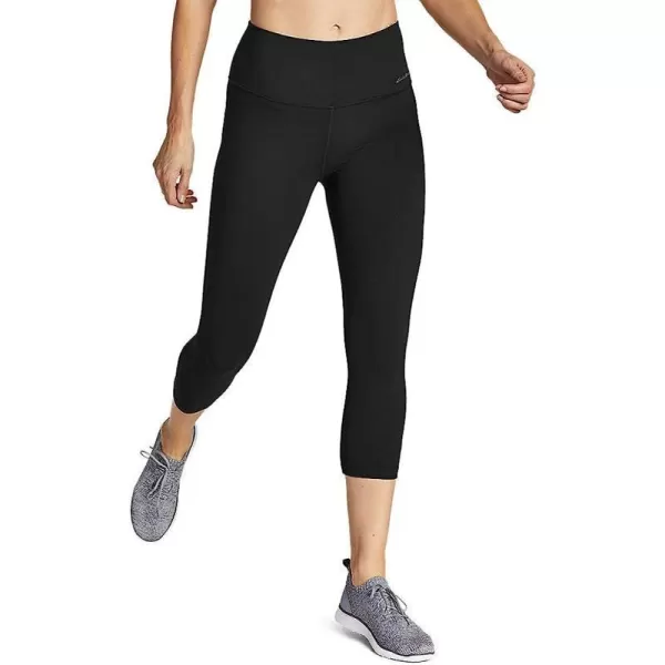 imageEddie Bauer Womens Movement Lux HighRise CaprisRegular Black