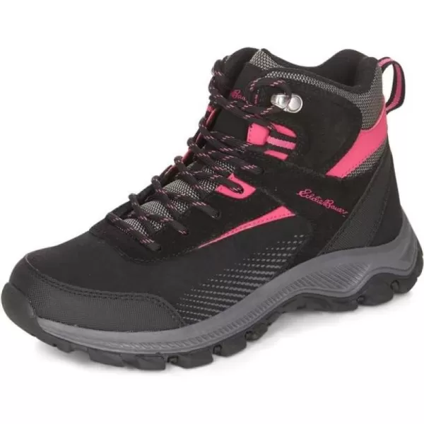 imageEddie Bauer Womens MtBailey Mount Bailey Hiking BootBlack Fuschia