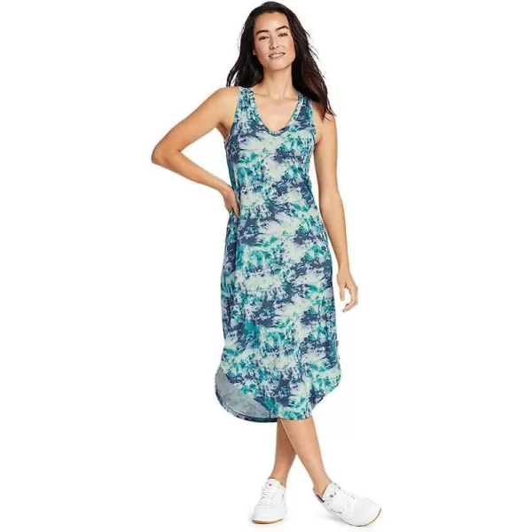 imageEddie Bauer Womens Myriad Midi DressBottle Green