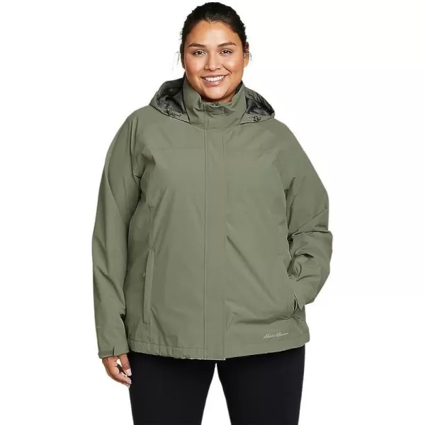 imageEddie Bauer Womens Packable Rainfoil JacketPlus Sprig Recycled