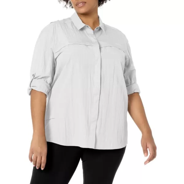 imageEddie Bauer Womens Plus Size ShirtChalk