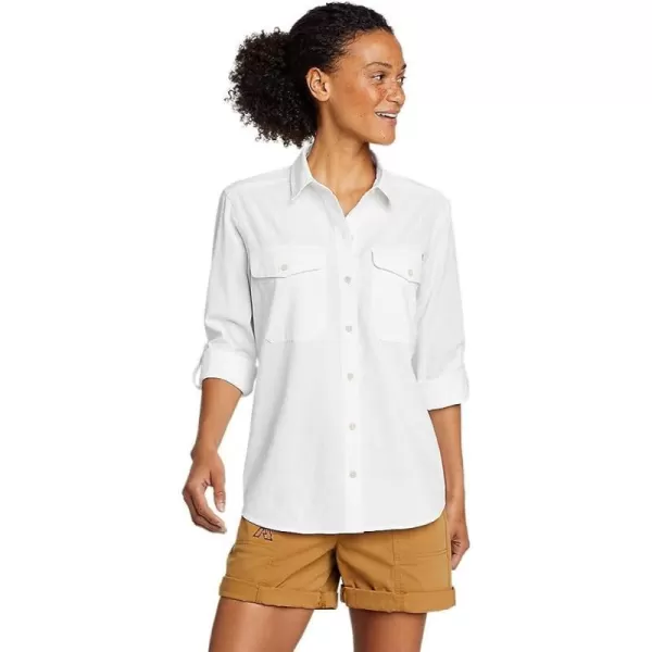 imageEddie Bauer Womens Pro Creek LongSleeve ShirtWhite