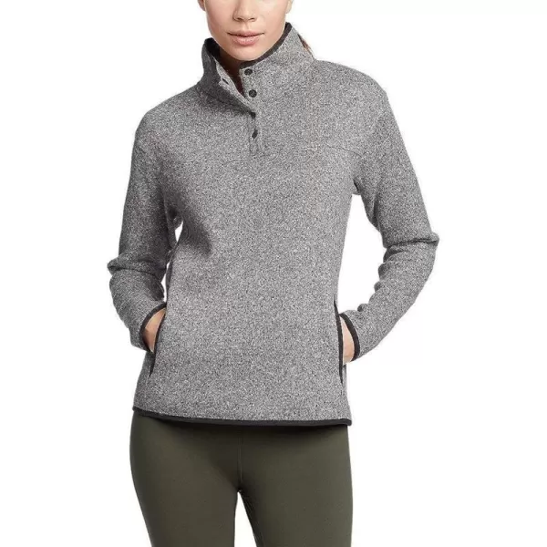 imageEddie Bauer Womens Radiator Fleece 20 Snap MockGray