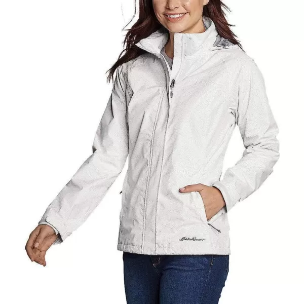 imageEddie Bauer Womens Rainfoil Packable Jacket Cloud Regular LEddie Bauer Womens Rainfoil Packable Jacket Cloud Regular L