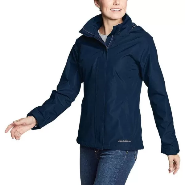 imageEddie Bauer Womens Rainfoil Packable Jacket Med Indigo Regular XLEddie Bauer Womens Rainfoil Packable Jacket Med Indigo Regular XL