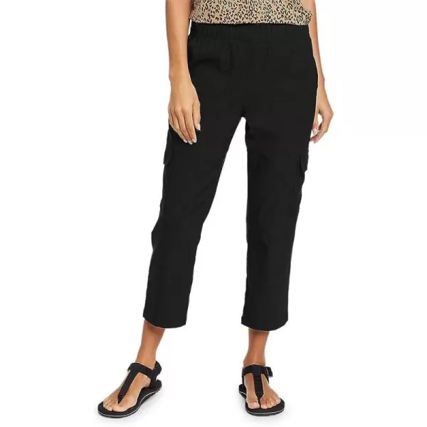 imageEddie Bauer Womens Rainier PullOn Crop PantsBlack