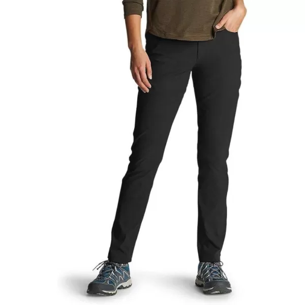 imageEddie Bauer Womens Rainier Slim Straight PantsBlack