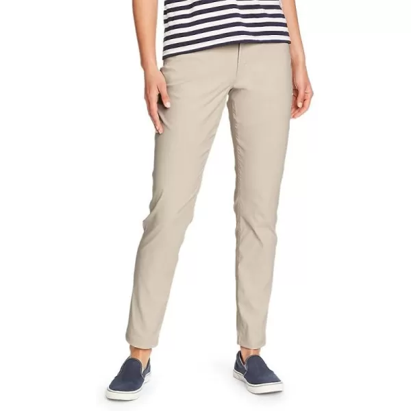 imageEddie Bauer Womens Rainier Slim Straight PantsPumice