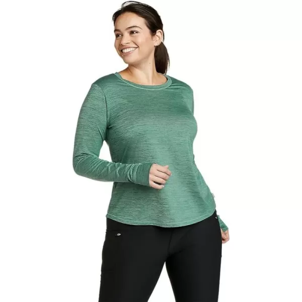 imageEddie Bauer Womens Resolution LongSleeve TShirtPlus Dk Evergreen