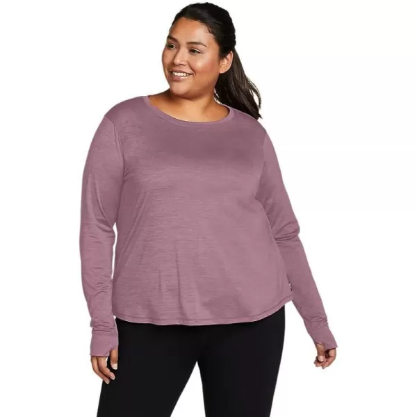 imageEddie Bauer Womens Resolution LongSleeve TShirtPlus Dusty Iris