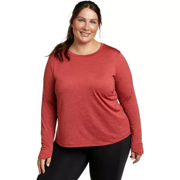 imageEddie Bauer Womens Resolution LongSleeve TShirtPlus Terracotta