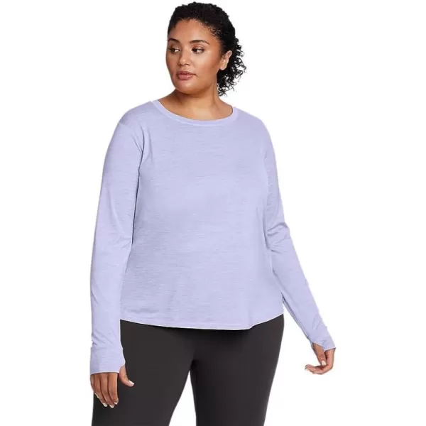 imageEddie Bauer Womens Resolution LongSleeve TShirtPlus Wisteria