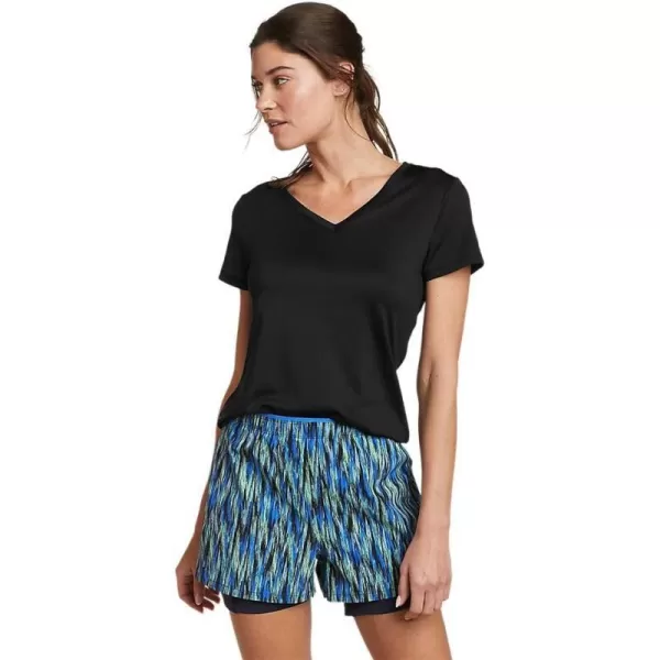 imageEddie Bauer Womens Resolution ShortSleeve VNeck TShirtPlus Black