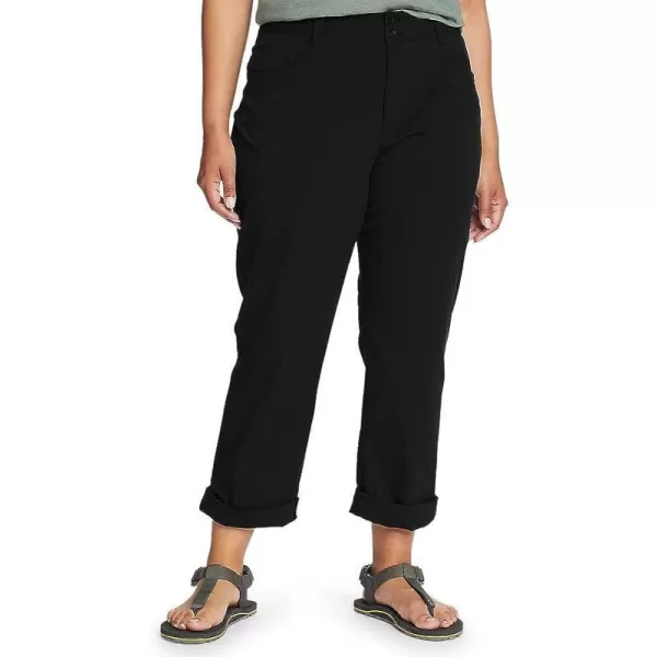imageEddie Bauer Womens Sightscape Horizon Convertible RollUp PantsPlus Size Black