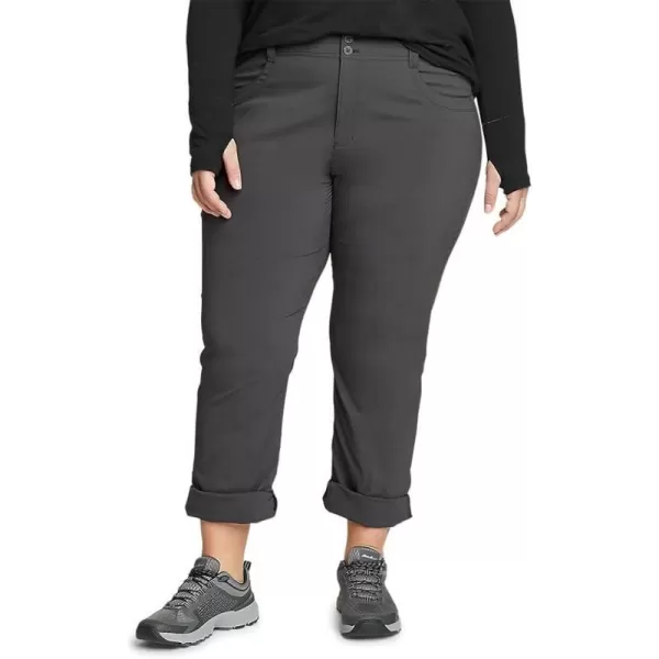 imageEddie Bauer Womens Sightscape Horizon Convertible RollUp PantsPlus Size Dark Smoke