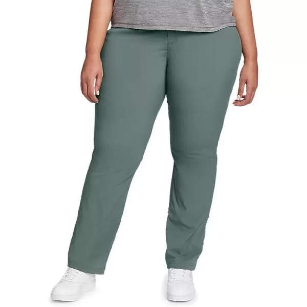 imageEddie Bauer Womens Sightscape Horizon Convertible RollUp PantsPlus Size Evergreen