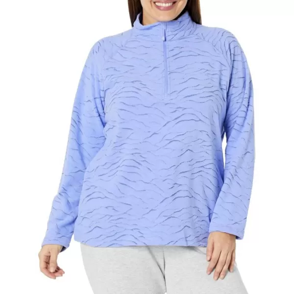 imageEddie Bauer Womens Size Quest 14 ZipPrintPlusViola